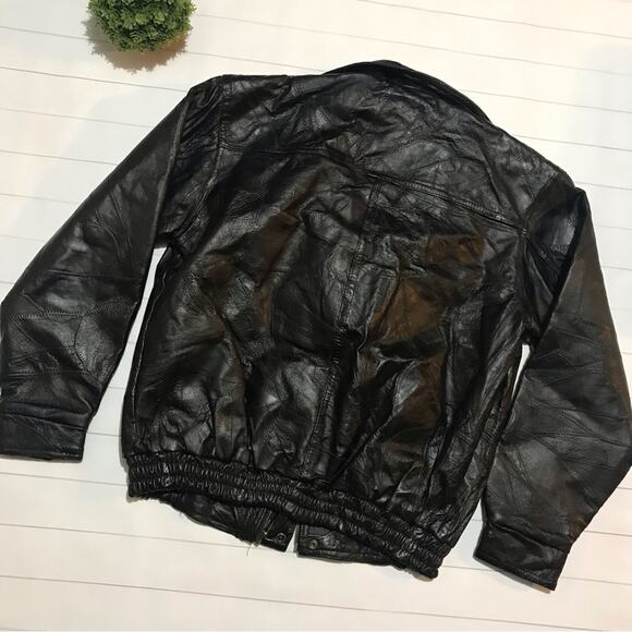 Roberta Amee NWT Vintage 1980s Patchwork Pigskin Leather Women’s Size Medium‎ - Picture 9 of 9